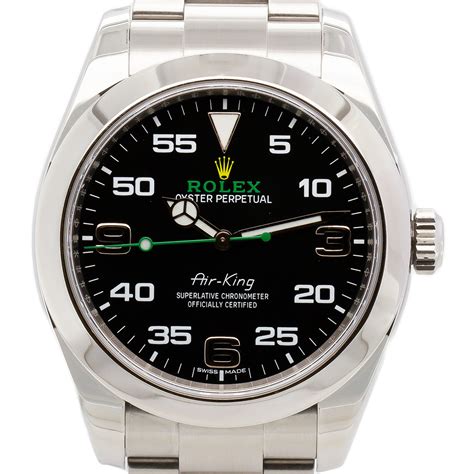 rolex air king falsi|rolex air king 40mm.